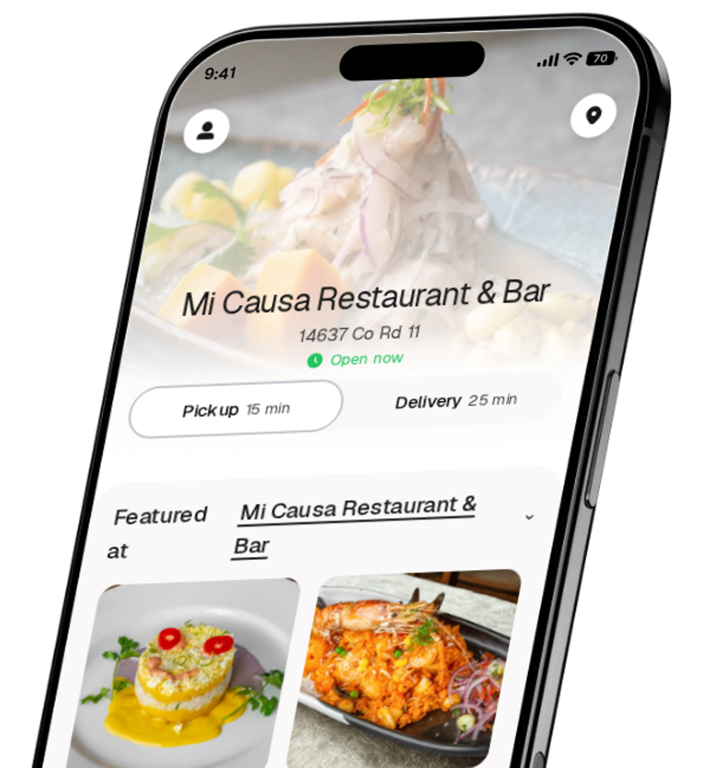 Mi Causa Restaurant & Bar app preview