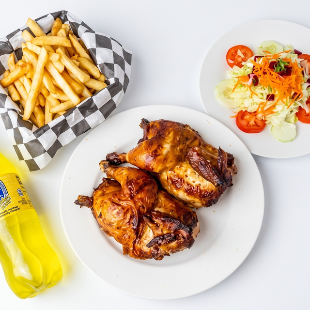 Whole Pollo a la Brasa [Rotisserie Chicken] Promo.