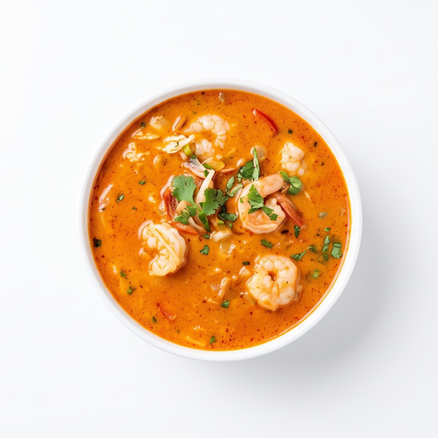 Parihuela Mixta [Mixed Seafood Soup].