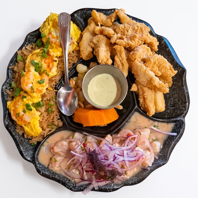 Trilogía Marina [Seafood Trio].