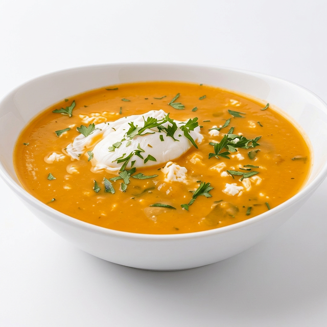 Chupe de Camarón [Creamy Shrimp Soup].