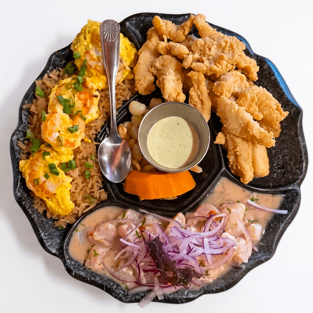 Trilogía Marina [Seafood Trio].